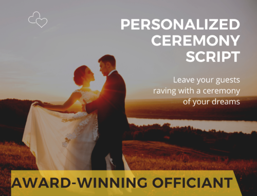 Help your loved ones officiate your wedding with this digital download